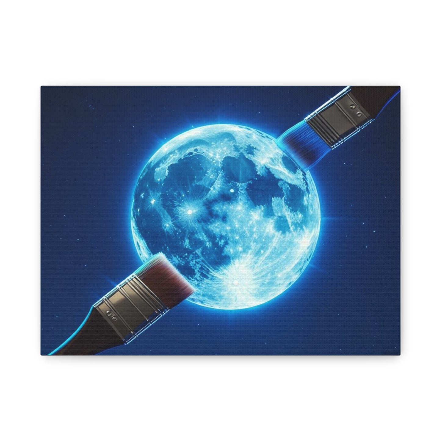 Moon and Brushes