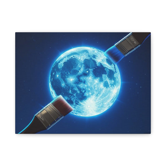 Moon and Brushes