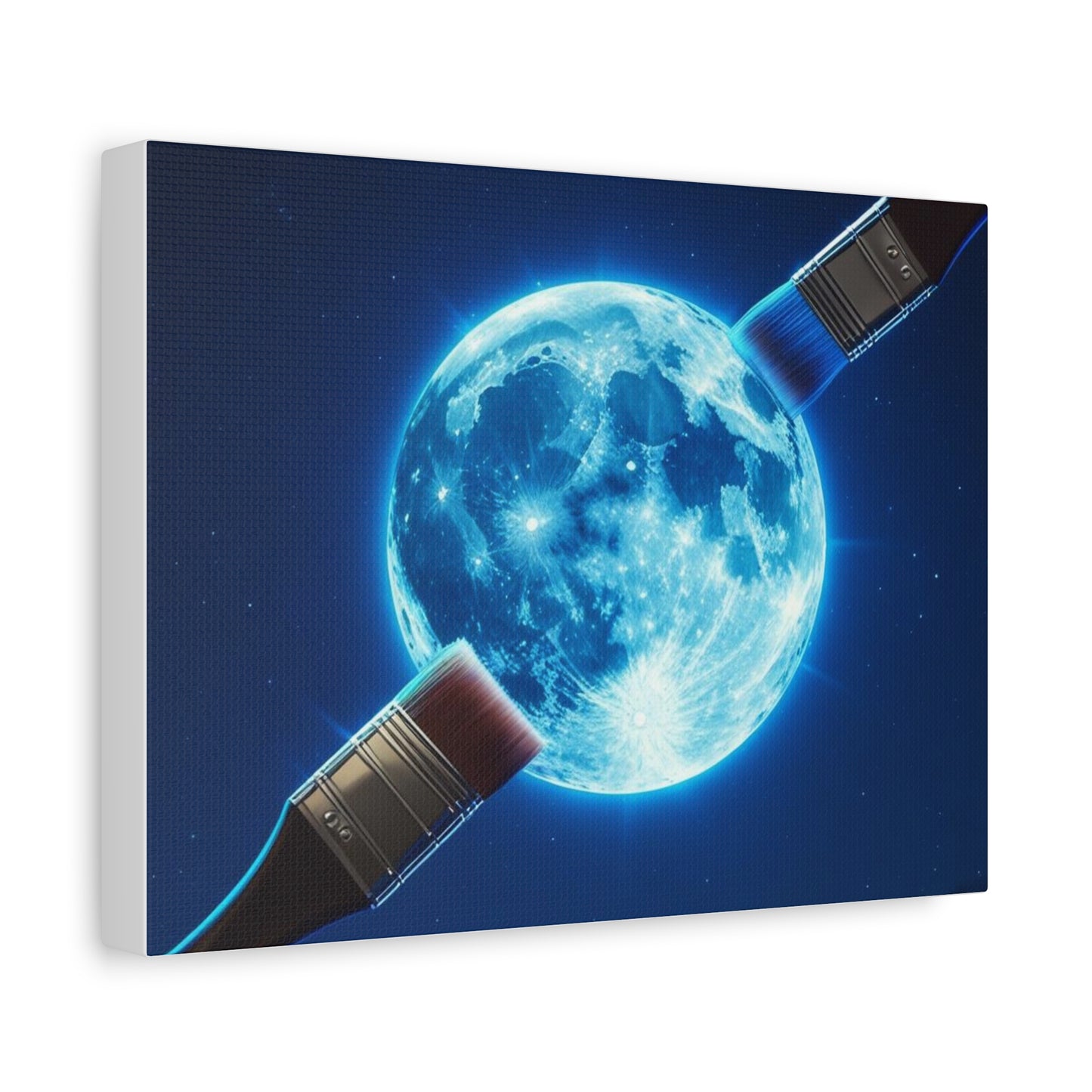 Moon and Brushes