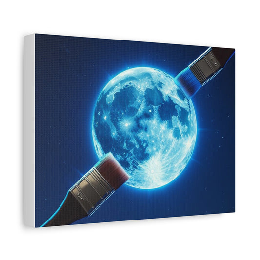 Moon and Brushes